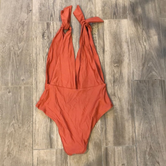 Aerie burnt orange one piece - Picture 2 of 2